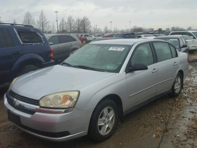 1G1ZT52814F114597 - 2004 CHEVROLET MALIBU LS ნაცრისფერი ფოტო 2