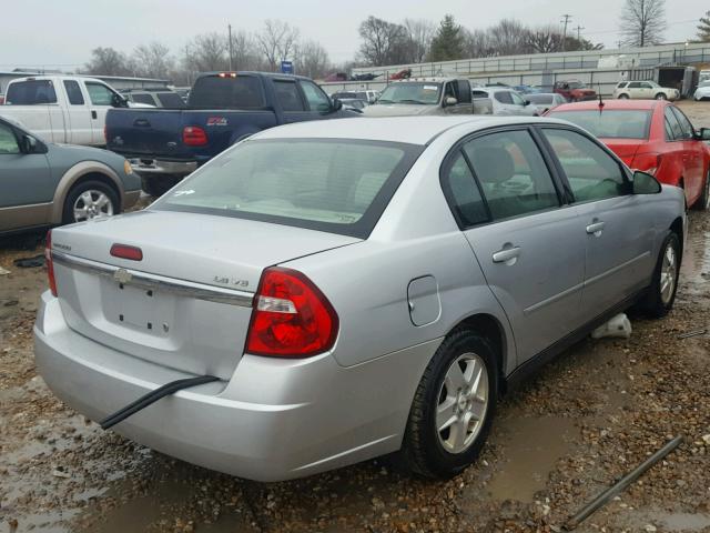 1G1ZT52814F114597 - 2004 CHEVROLET MALIBU LS ნაცრისფერი ფოტო 4