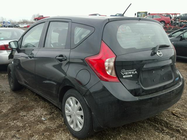 3N1CE2CP8FL374518 - 2015 NISSAN VERSA NOTE BLACK photo 3