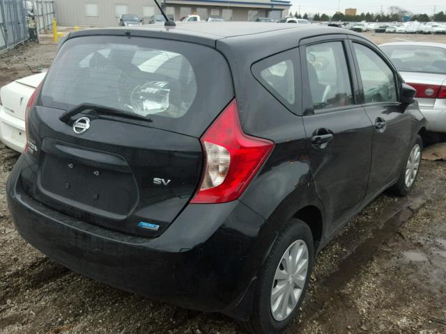 3N1CE2CP8FL374518 - 2015 NISSAN VERSA NOTE BLACK photo 4