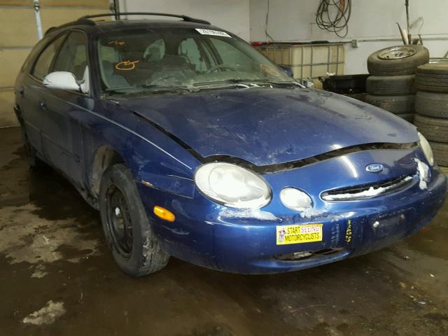 1FALP57U5VG243662 - 1997 FORD TAURUS GL BLUE photo 1