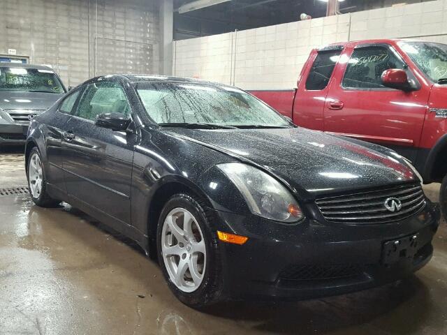 JNKCV54EX3M225832 - 2003 INFINITI G35 BLACK photo 1