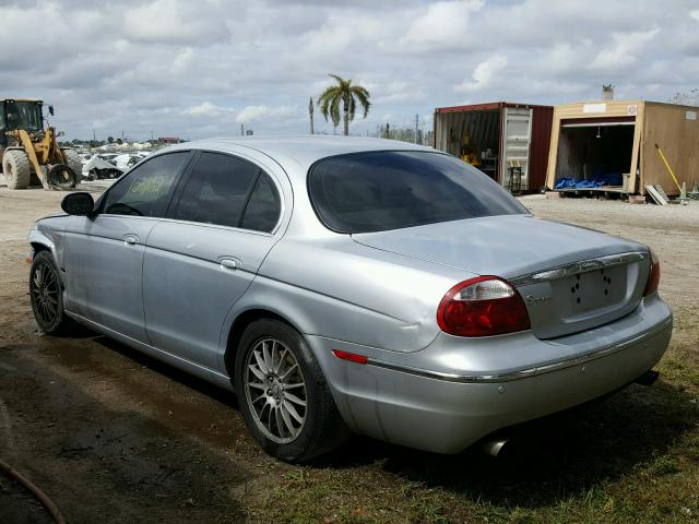 SAJWA01A86FN68616 - 2006 JAGUAR S-TYPE SILVER photo 3