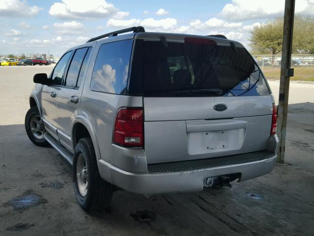 1FMZU63K74UA32269 - 2004 FORD EXPLORER X SILVER photo 3