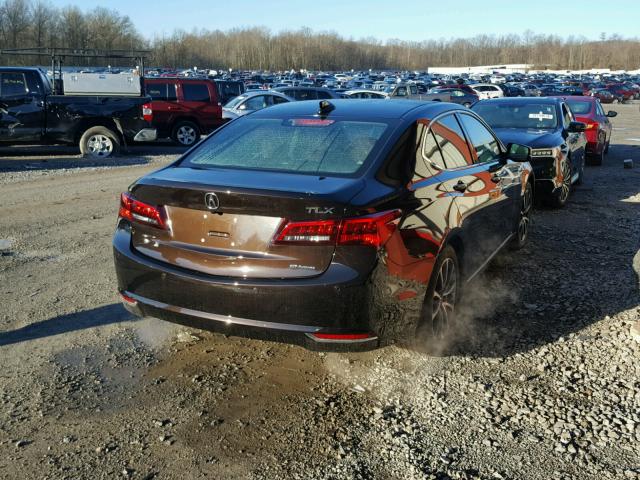 19UUB3F7XHA002928 - 2017 ACURA TLX ADVANC BROWN photo 4