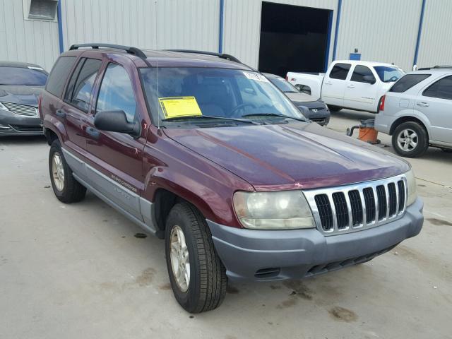 1J4GX48S52C271803 - 2002 JEEP GRAND CHER BURGUNDY photo 1