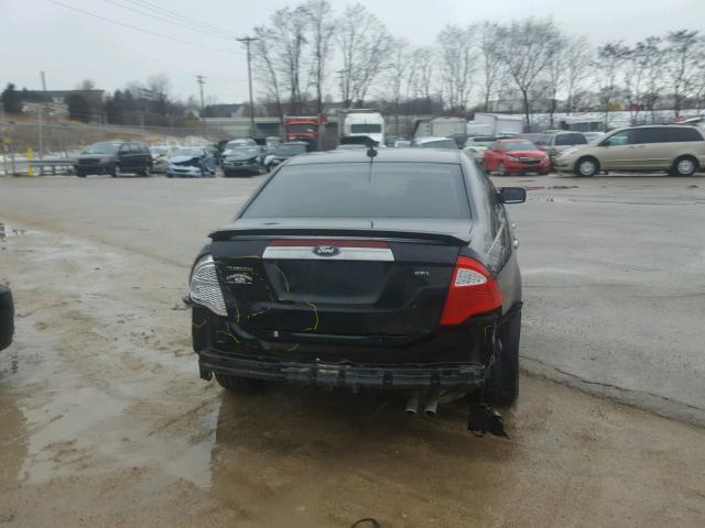 3FAHP0JA0CR123944 - 2012 FORD FUSION SEL BLACK photo 4