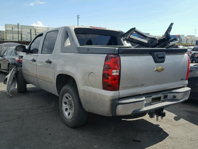 3GNEC12077G253121 - 2007 CHEVROLET AVALANCHE GRAY photo 3