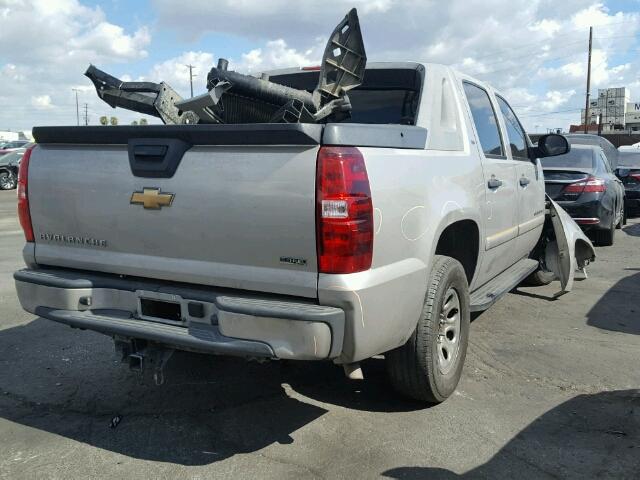 3GNEC12077G253121 - 2007 CHEVROLET AVALANCHE GRAY photo 4