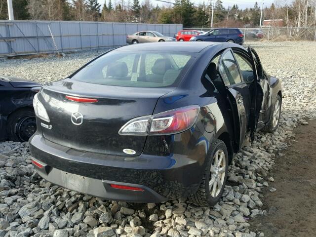 JM1BL1UF4B1487706 - 2011 MAZDA 3 I BLACK photo 4