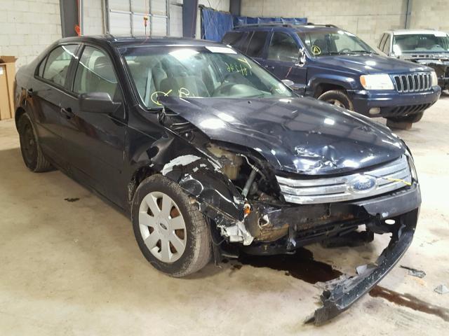 3FAFP06Z66R214274 - 2006 FORD FUSION S BLACK photo 1