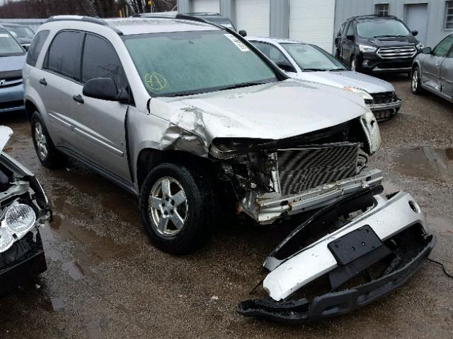 2CNDL23FX76014859 - 2007 CHEVROLET EQUINOX LS SILVER photo 1