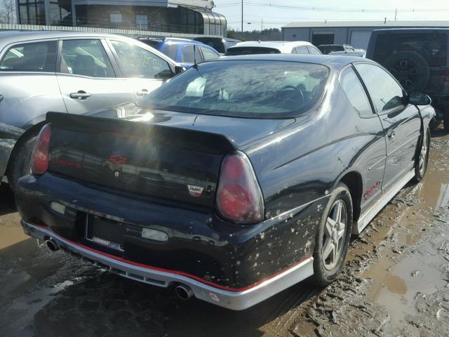 2G1WX12K039306967 - 2003 CHEVROLET MONTE CARL BLACK photo 4