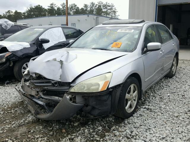 1HGCM56884A039075 - 2004 HONDA ACCORD EX SILVER photo 2