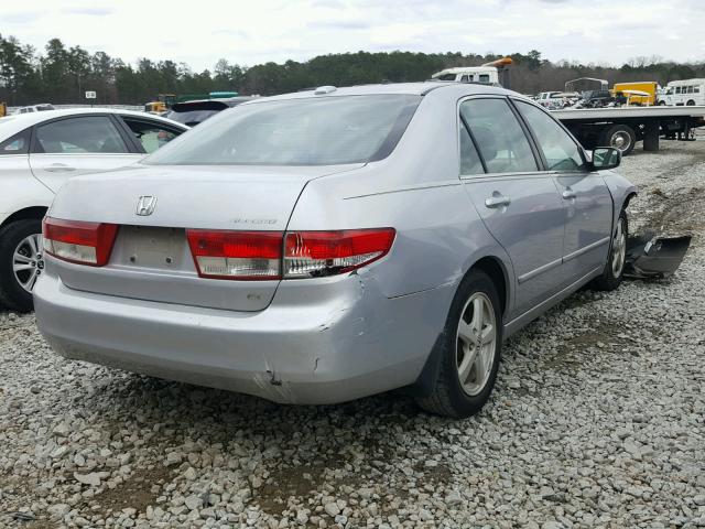 1HGCM56884A039075 - 2004 HONDA ACCORD EX SILVER photo 4