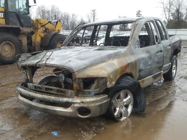 1D7HU18D54S661589 - 2004 DODGE RAM 1500 S MAROON photo 2