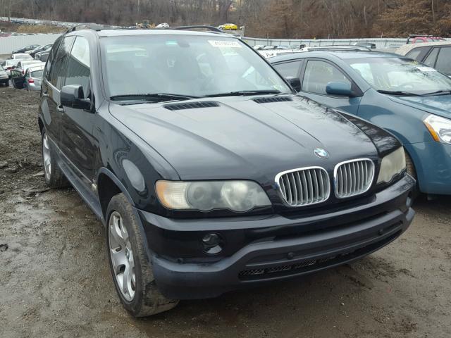 5UXFB33542LH37444 - 2002 BMW X5 3.0I BLACK photo 1