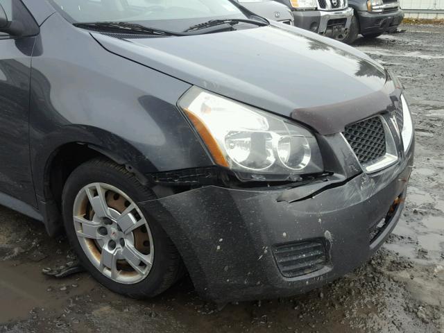 5Y2SP67069Z432615 - 2009 PONTIAC VIBE CHARCOAL photo 9