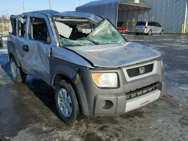 5J6YH27544L800226 - 2004 HONDA ELEMENT EX SILVER photo 1