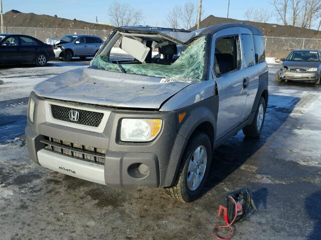 5J6YH27544L800226 - 2004 HONDA ELEMENT EX SILVER photo 2