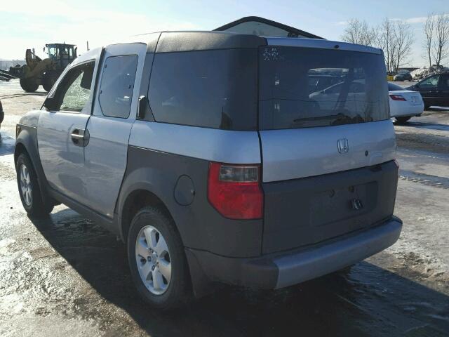 5J6YH27544L800226 - 2004 HONDA ELEMENT EX SILVER photo 3