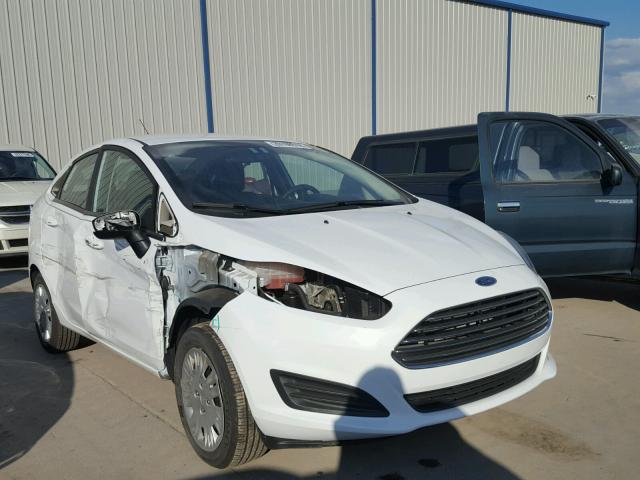 3FADP4AJ5FM110257 - 2015 FORD FIESTA S WHITE photo 1