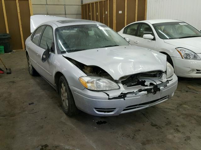 1FAFP56U06A155332 - 2006 FORD TAURUS SEL SILVER photo 1