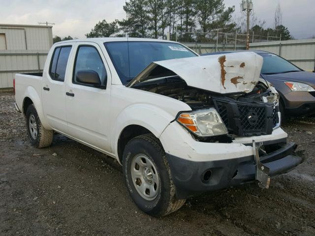 1N6AD0ER3BC441135 - 2011 NISSAN FRONTIER S WHITE photo 1