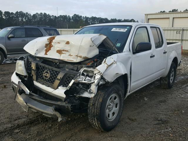 1N6AD0ER3BC441135 - 2011 NISSAN FRONTIER S WHITE photo 2