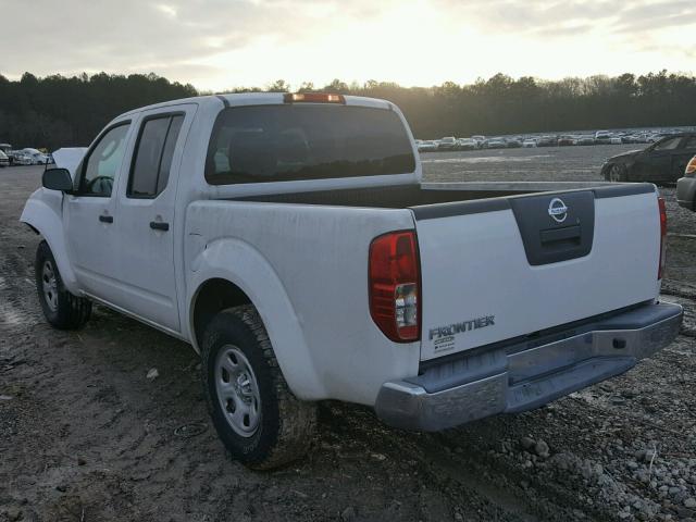1N6AD0ER3BC441135 - 2011 NISSAN FRONTIER S WHITE photo 3