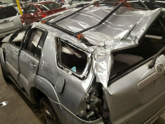 JTEBU17RX78100251 - 2007 TOYOTA 4RUNNER LI SILVER photo 9