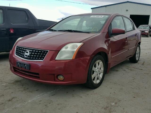 3N1AB61E78L656659 - 2008 NISSAN SENTRA 2.0 RED photo 2