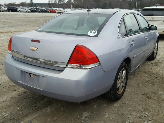 2G1WB58K369159559 - 2006 CHEVROLET IMPALA LS SILVER photo 4