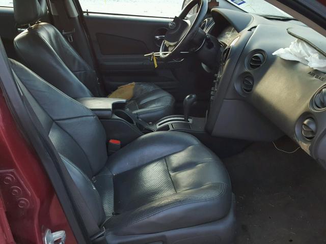 2G2WS522X41252319 - 2004 PONTIAC GRAND PRIX Qırmızı foto 5