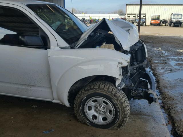 1N6BD06T56C452805 - 2006 NISSAN FRONTIER K WHITE photo 9