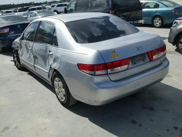 1HGCM56343A024219 - 2003 HONDA ACCORD LX GRAY photo 3