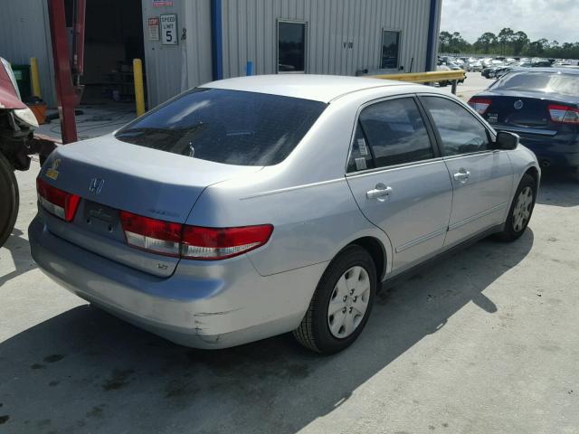 1HGCM56343A024219 - 2003 HONDA ACCORD LX GRAY photo 4