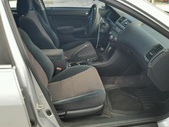 1HGCM56343A024219 - 2003 HONDA ACCORD LX GRAY photo 5