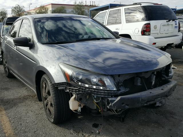 JHMCP26818C065028 - 2008 HONDA ACCORD EXL GRAY photo 1