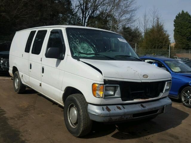 1FTRE1426YHB60987 - 2000 FORD ECONOLINE WHITE photo 1