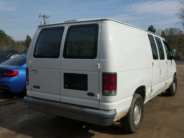 1FTRE1426YHB60987 - 2000 FORD ECONOLINE WHITE photo 4