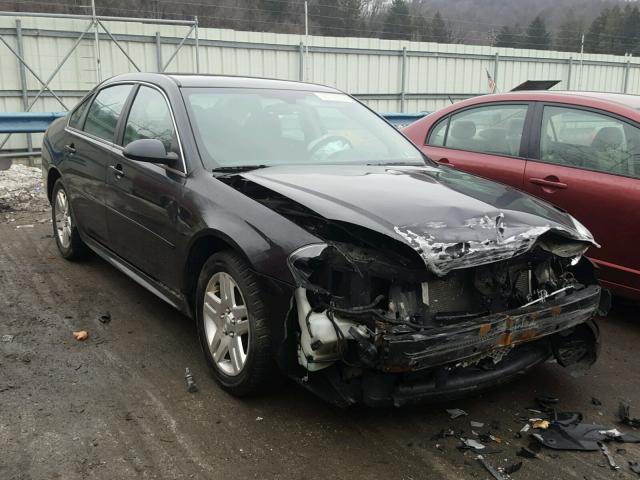 2G1WG5E39C1328119 - 2012 CHEVROLET IMPALA LT BLACK photo 1