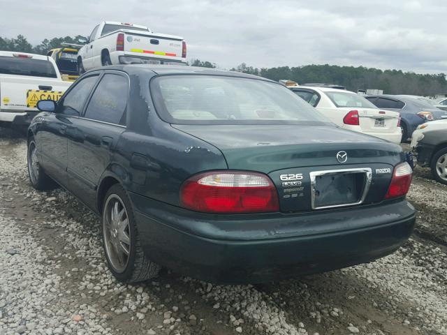 1YVGF22D6Y5146081 - 2000 MAZDA 626 ES GREEN photo 3