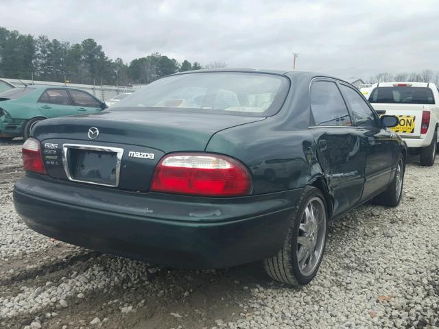 1YVGF22D6Y5146081 - 2000 MAZDA 626 ES GREEN photo 4