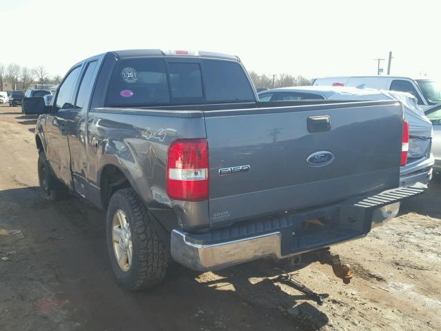 1FTRX14W64KC70562 - 2004 FORD F150 Grau Foto 3