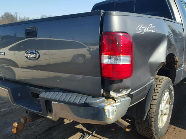 1FTRX14W64KC70562 - 2004 FORD F150 GRAY photo 9