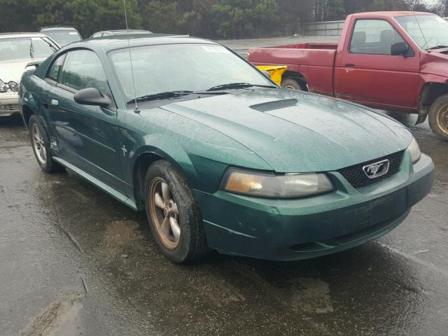 1FAFP40451F155647 - 2001 FORD MUSTANG GREEN photo 1