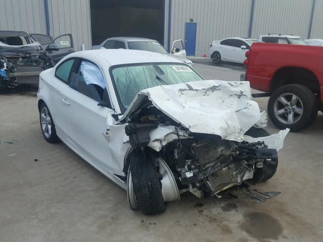 WBAUP7C50BVM54782 - 2011 BMW 128 I თეთრი ფოტო 1