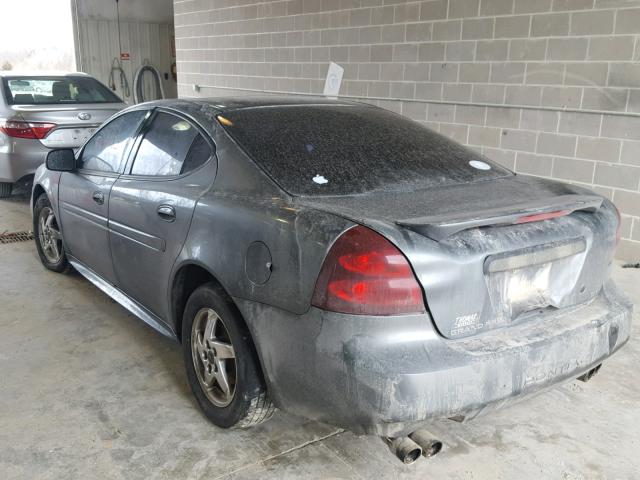 2G2WS522441227996 - 2004 PONTIAC GRAND PRIX SILVER photo 3