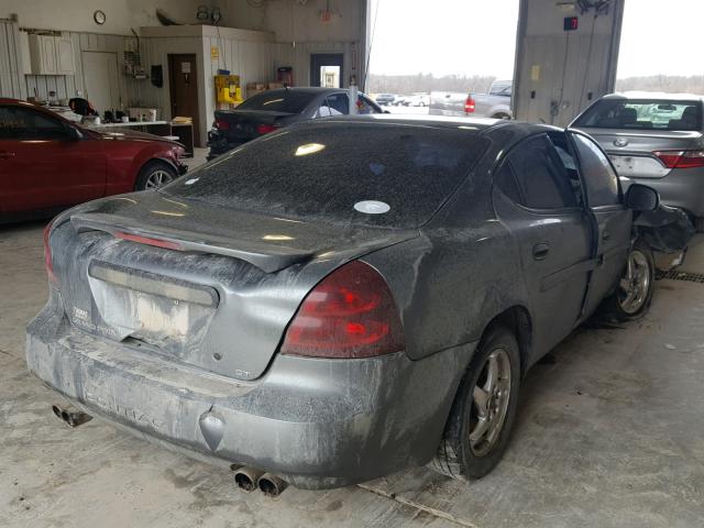 2G2WS522441227996 - 2004 PONTIAC GRAND PRIX SILVER photo 4